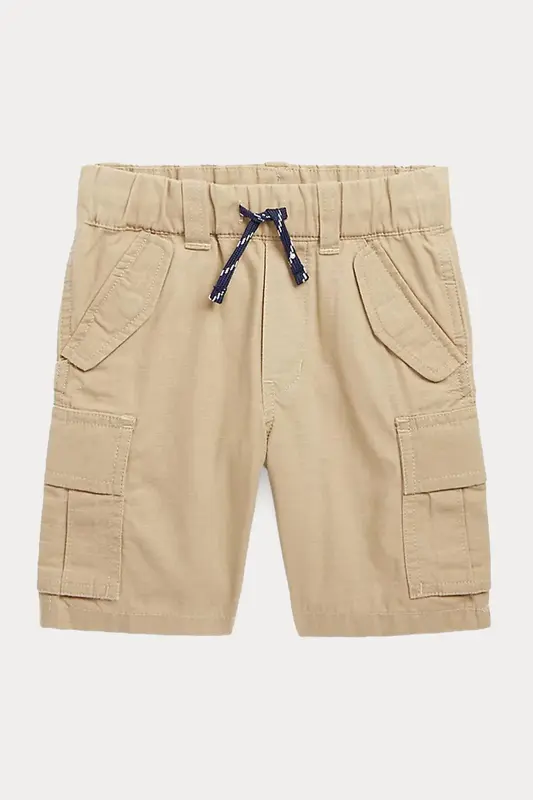 Polo Ralph Lauren Kids 5-7 Yaş Erkek Çocuk Beli Lastikli Kargo Cepli Şort