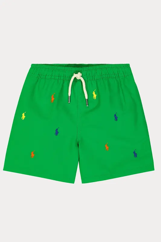 Polo Ralph Lauren Kids 5-7 Yaş Erkek Çocuk Pony Logolu Şort Mayo
