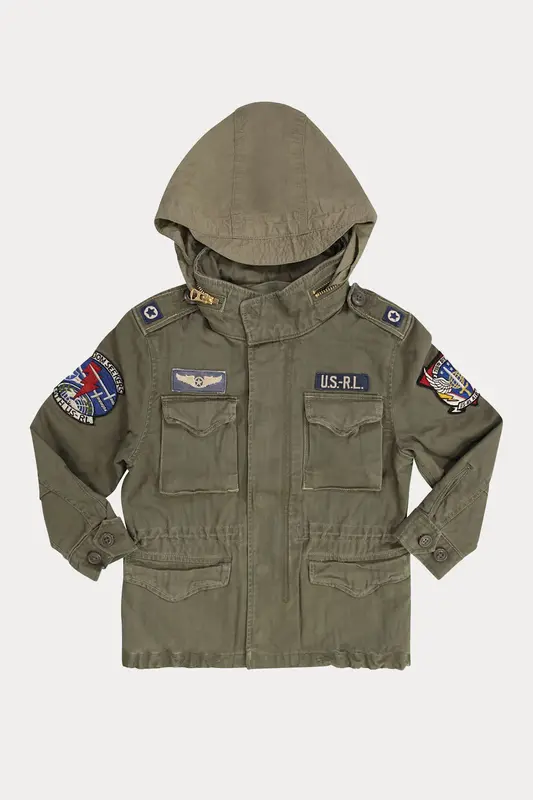 Polo Ralph Lauren Kids 5-7 Yaş Unisex Çocuk Safari Ceket