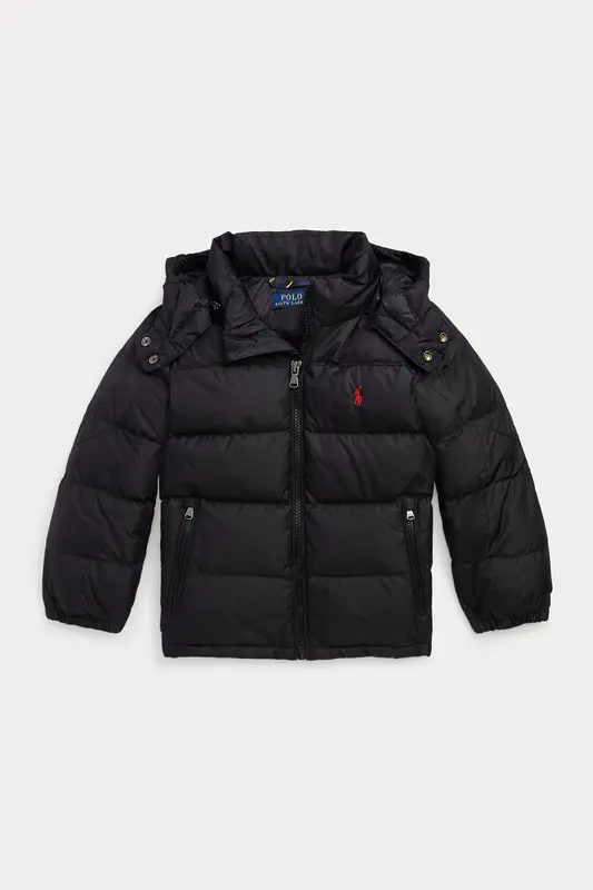 Polo Ralph Lauren Kids 6-7 Yaş Erkek Çocuk Kapüşonlu Puffer Mont