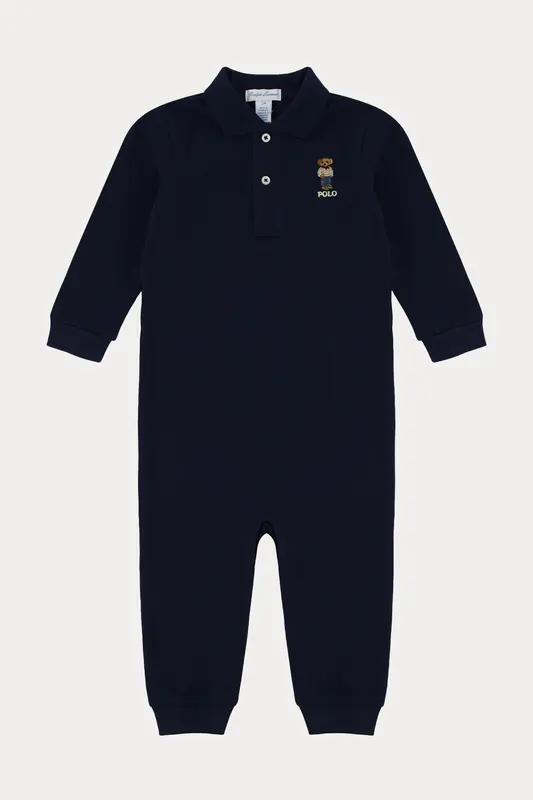 Polo Ralph Lauren Kids 6-9 Aylık Erkek Bebek Polo Bear Tulum