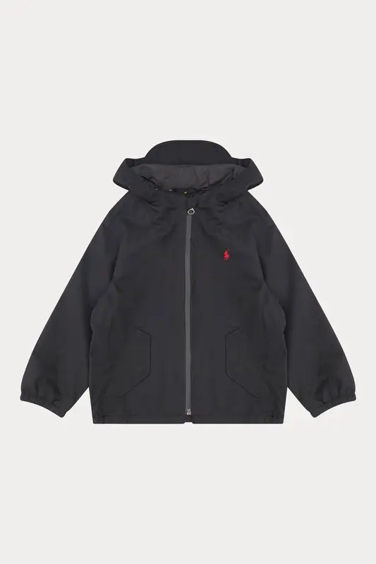 Polo Ralph Lauren Kids 6 Yaş Unisex Çocuk Kapüşonlu Rüzgarlık Mont