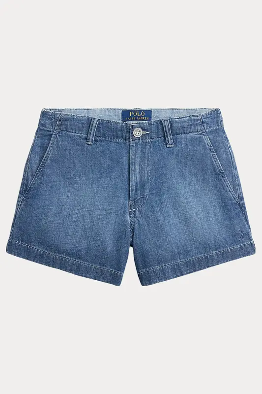 Polo Ralph Lauren Kids 7-8 Yaş Kız Çocuk Denim Şort