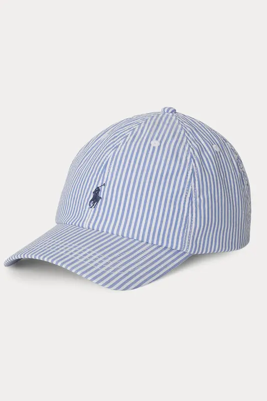 Polo Ralph Lauren Kids 8-20 Yaş Unisex Çocuk Çizgili Şapka