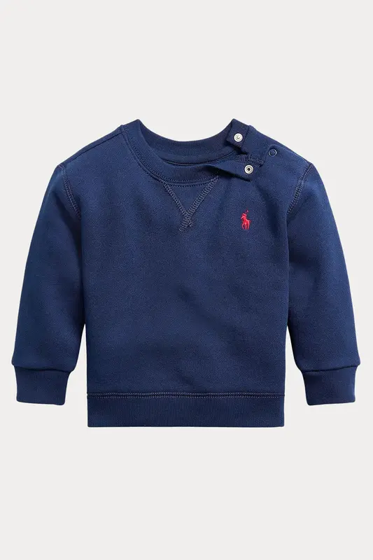 Polo Ralph Lauren Kids 9-18 Aylık Unisex Bebek Pony Logolu Sweatshirt