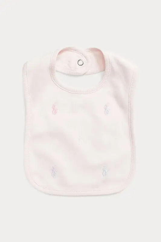 Polo Ralph Lauren Kids Kız Bebek Pony Logolu Önlük