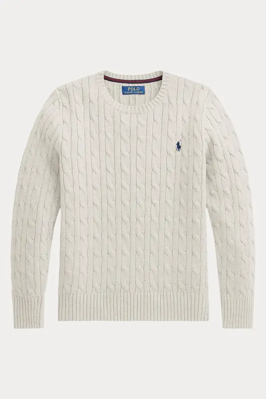 Polo Ralph Lauren Kids S Beden Erkek Çocuk Saç Örgü Triko