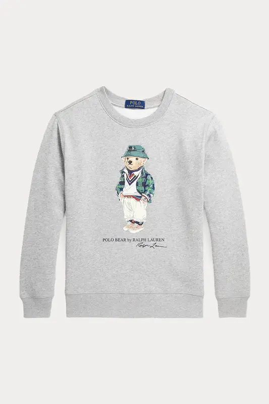 Polo Ralph Lauren Kids S-L Beden Unisex Çocuk Polo Bear Sweatshirt