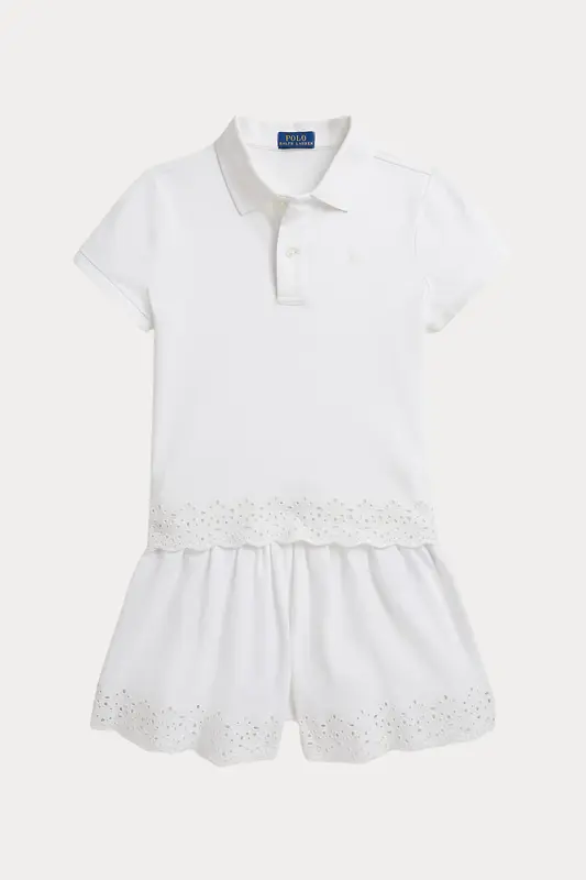 Polo Ralph Lauren Kids S-M Beden Kız Çocuk T-shirt - Şort Set