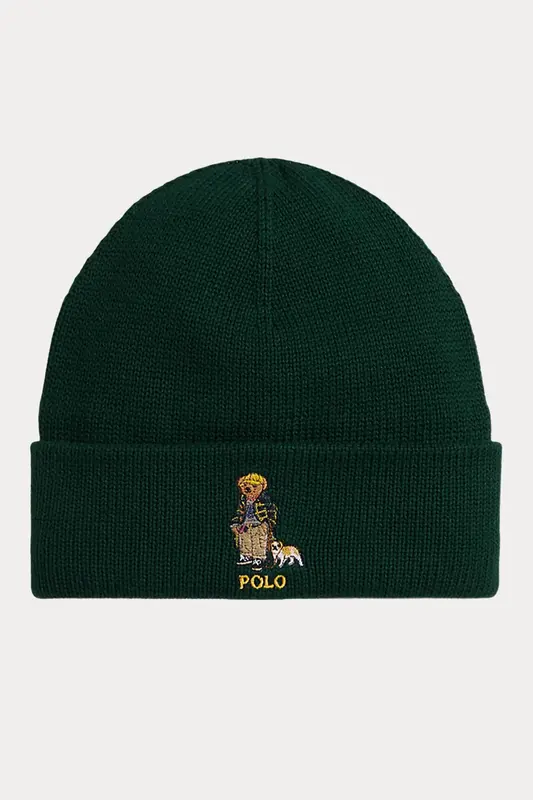 Polo Ralph Lauren Kids S-XL Beden Unisex Çocuk Polo Bear Örgü Bere