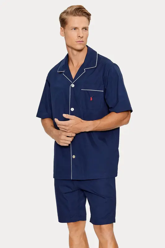 Polo Ralph Lauren Logolu Cep Detaylı Pijama Takımı
