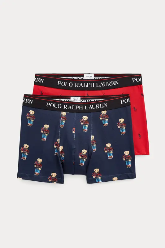 Polo Ralph Lauren Polo Bear 2'li Paket Streç Pamuklu Boxer
