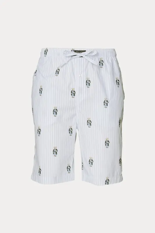 Polo Ralph Lauren Polo Bear Beli Lastikli Çizgili Pijama Altı