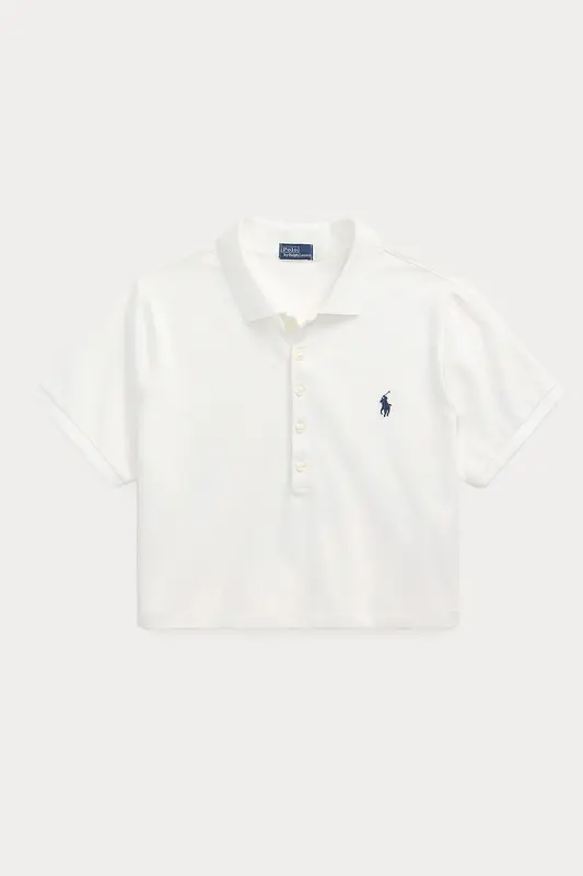 Polo Ralph Lauren Polo Yaka Crop T-shirt
