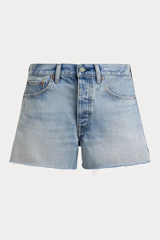 Polo Ralph Lauren Regular Fit Yıkamalı Denim Şort