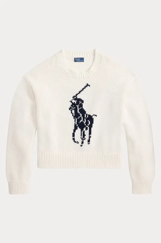 Polo Ralph Lauren Relaxed Fit Big Pony Logolu Örgü Triko