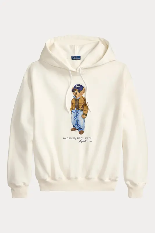 Polo Ralph Lauren Relaxed Fit Polo Bear Kapüşonlu Sweatshirt