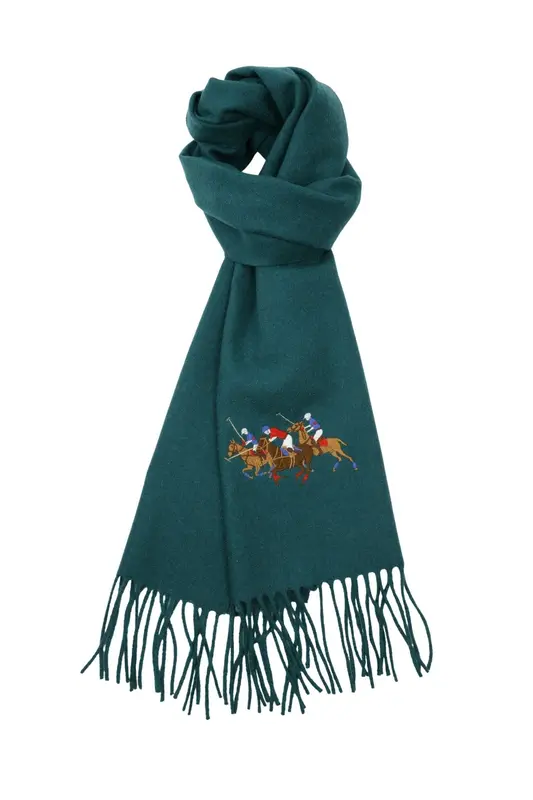 Polo Ralph Lauren Triple Pony Kaşmir Atkı