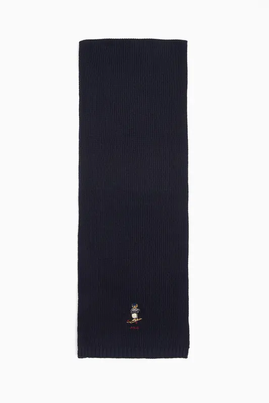 Polo Ralph Lauren Unisex Polo Bear Örgü Atkı