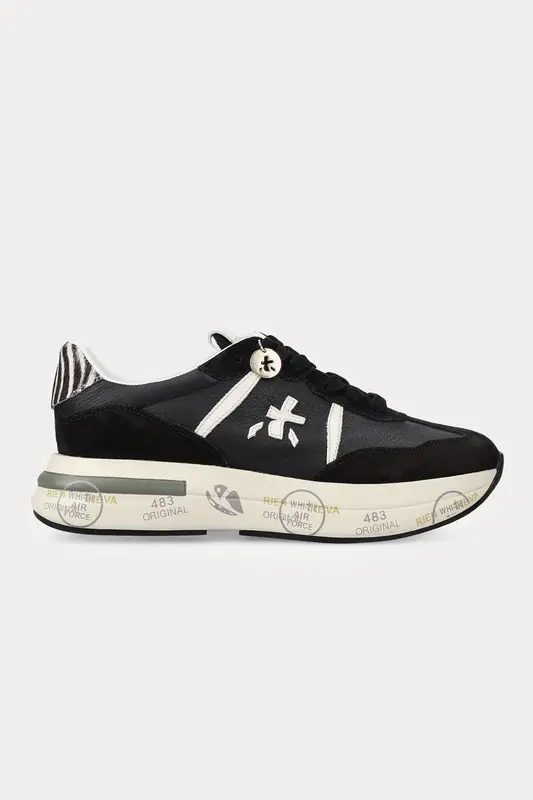 Premiata Cassie Deri Sneaker Ayakkabı