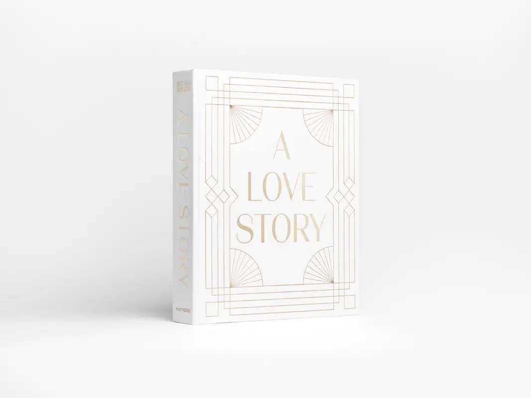 Printworks - Coffee Table Düğün Fotoğraf Albümü - A Love Story