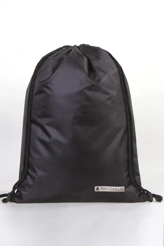Rakerplus Siyah 32x45 cm Su Geçirmez Büzgülü Krampon ve Spor Çantası