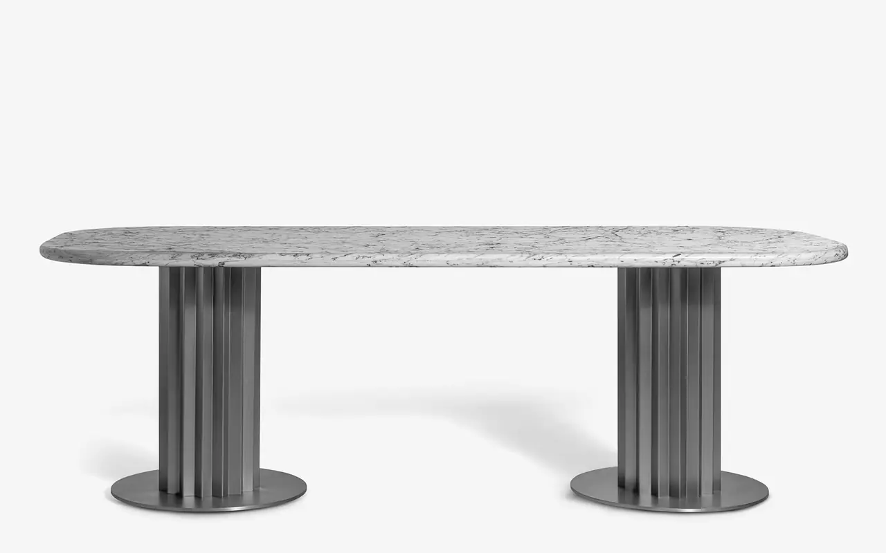 RECALLED Mat Krom Masa Carrara White