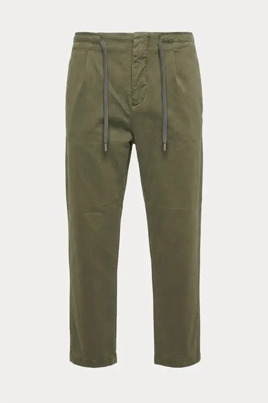 Replay Tapered Fit Beli Lastikli Tek Pile Pantolon