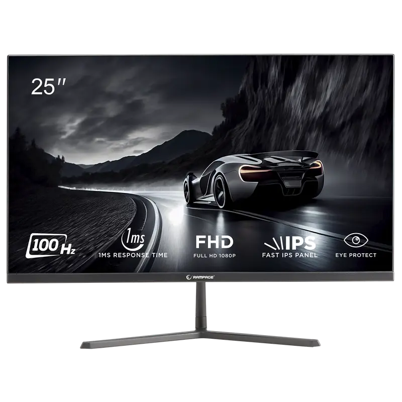 Rm25R100 25'' 100Hz 1ms IPS FHD PC Flat Oyuncu Monitörü