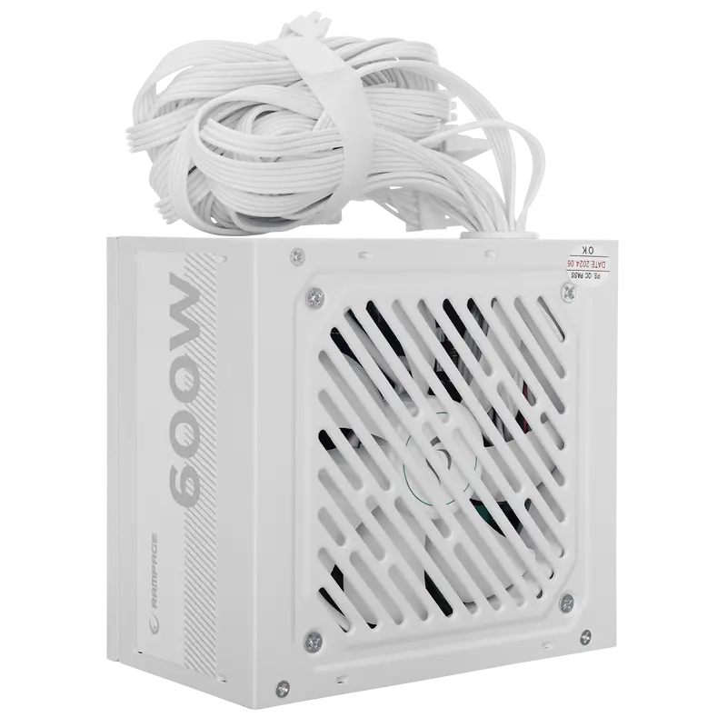 Rmp-600-80P 600W 80Plus Bronze 12cm Fan Aktif Pfc Power Supply-Beyaz