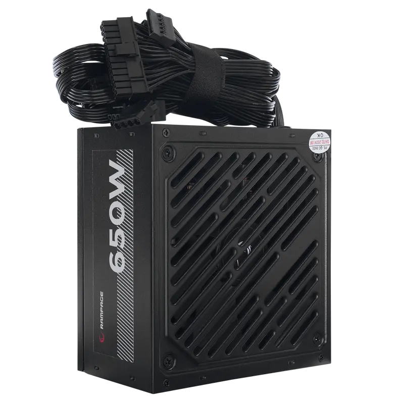 Rmp-650-80PB 650W 14cm Fan 80 Plus Bronze Aktif Pfc Power Supply-Siyah
