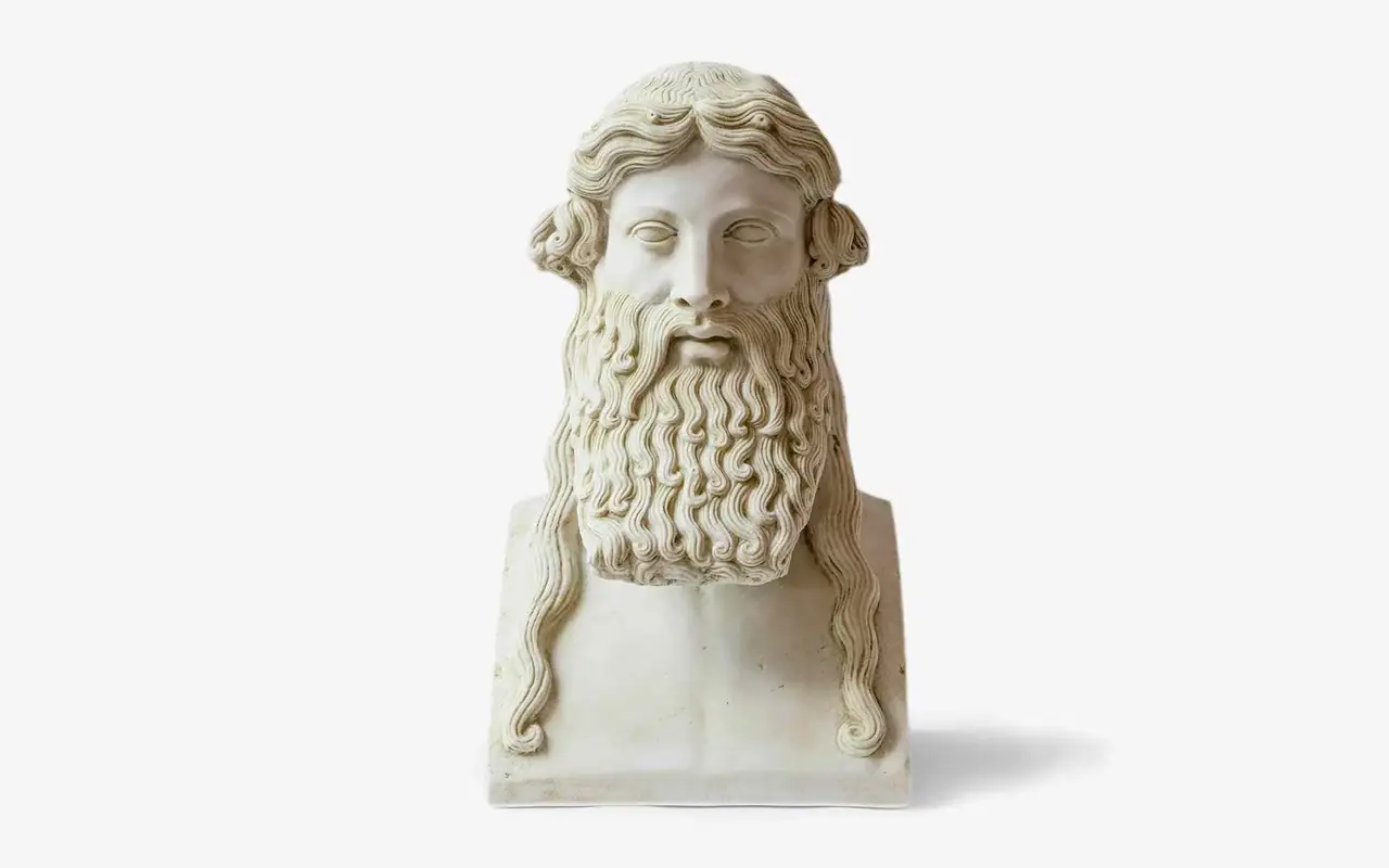 Sakallı Hermes Büst
