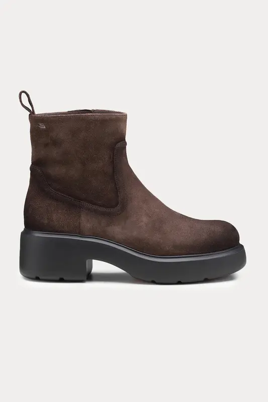 Santoni Topuklu Süet Bot