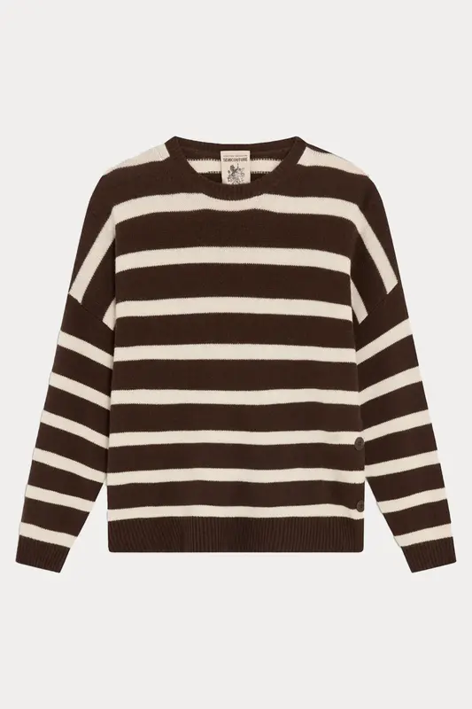 Semicouture Relaxed Fit Kaşmir Örgü Yün Triko