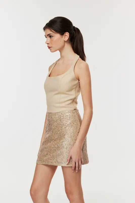 Serena Gold Bluz