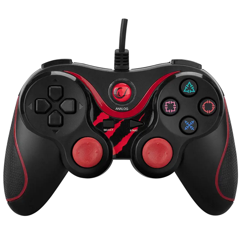Sg-R601 PS3/PC Usb 1.8m Kablolu Joypad-Kırmızı