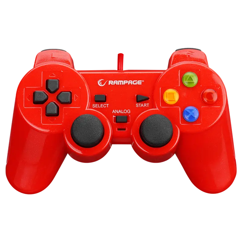 Sg-R602 PS3/PC Usb 1.8m Kablolu Joypad-Kırmızı
