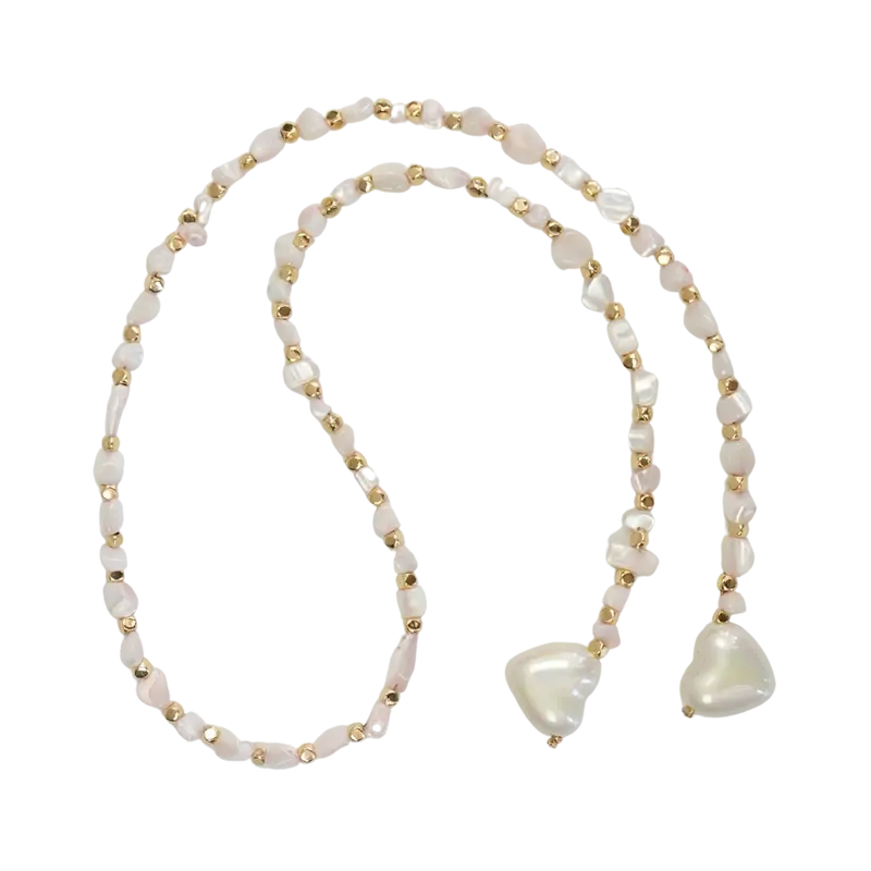 Shell Blush Sedef Taşlı Çanta Süsü – WrapCharm (Bag Charm) | Happyangels