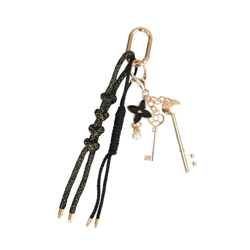 Silent Vault El Yapımı Örgü Dokulu Çanta Süsü – RopeCharm (Bag Charm) | Happyangels