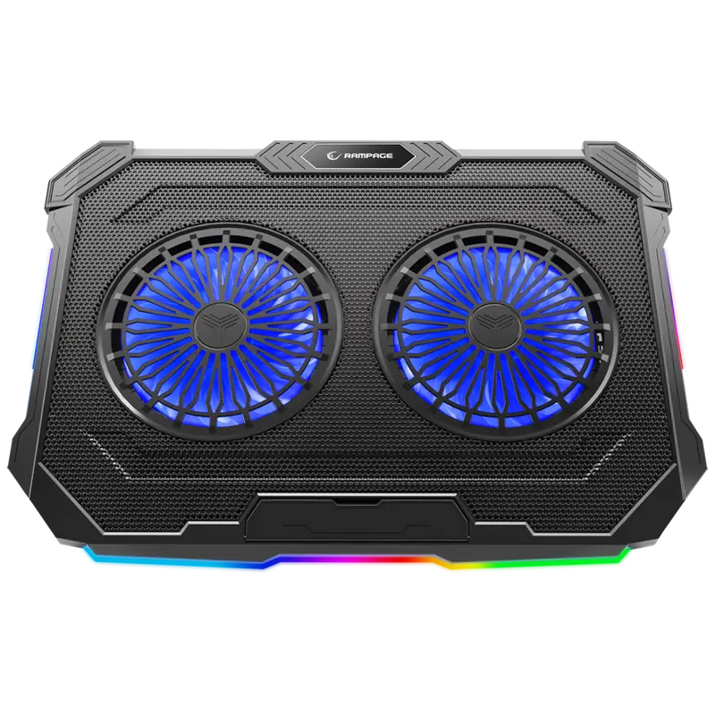 Sirius S46 RGB Işıklı 2 Fanlı Yükseklik Ayarlı USB Port Notebook Soğutucu