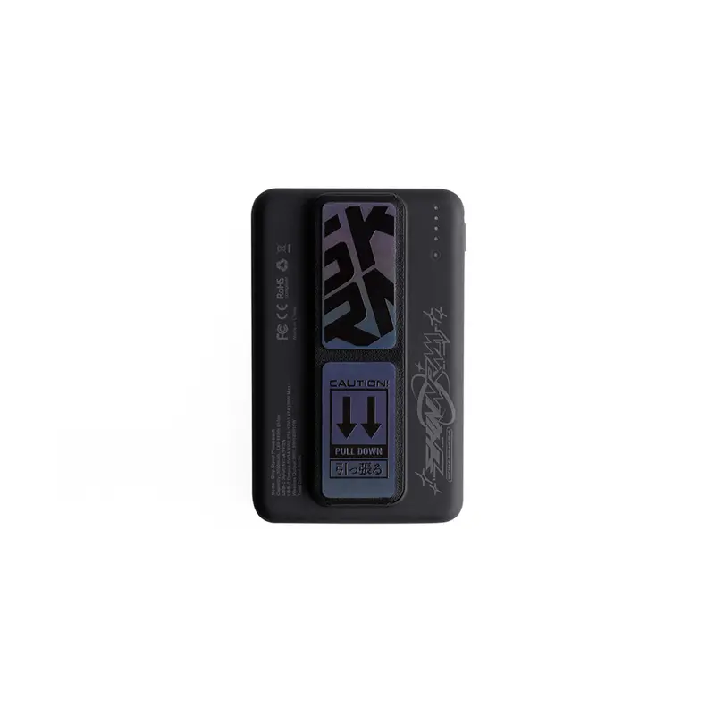 SkinArma Kira Kobai Holografik Tasarımlı Standlı Wireless Mag-Şarj ve PD Hızlı Şarj Özellikli Powerbank Kablosuz 15W PD 20W 5000mAh