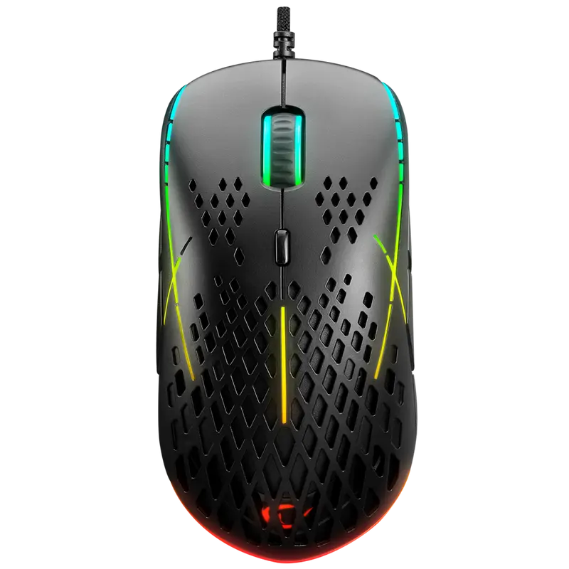 Smx-R111 Defilade RGB 12400 Dpi Super Light Makrolu Oyuncu Mouse
