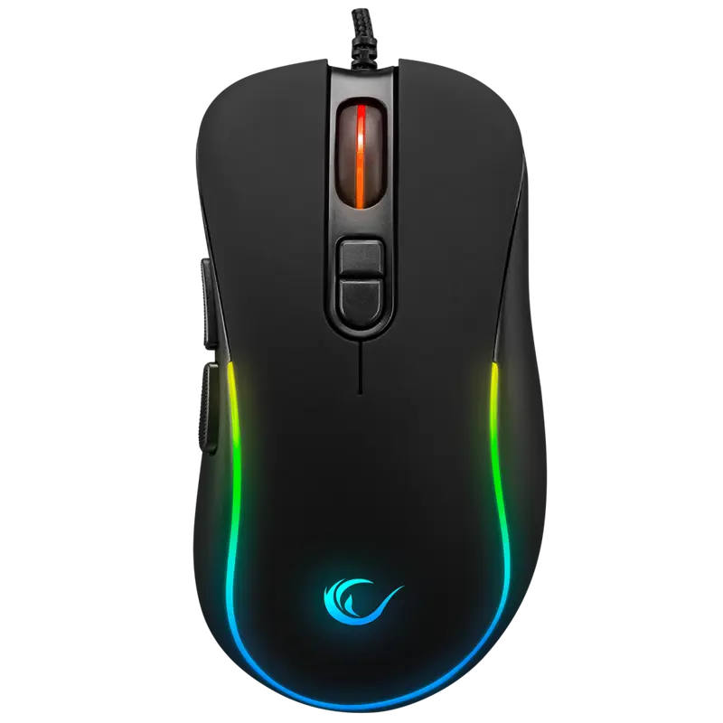 Smx-R47 X-Jammer V2 RGB Macrolu 12800 Dpi Oyuncu Mouse-Siyah