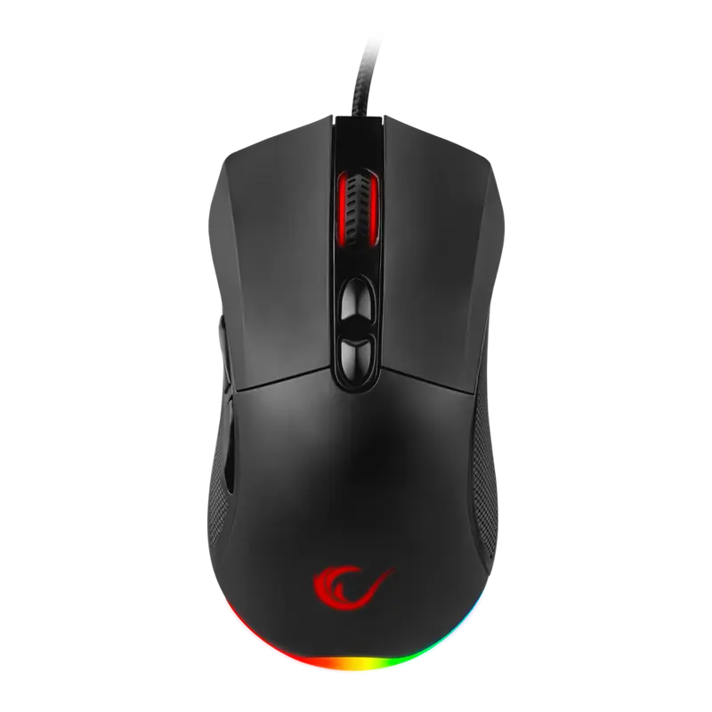 Smx-R65 Triumph RGB 12400 Dpi Oyuncu Mouse-Siyah
