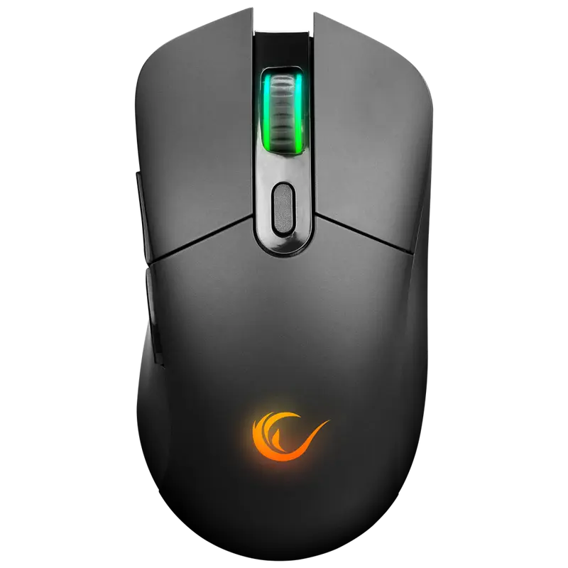 Smx-R89 X-Pike Kablosuz/Kablolu RGB Ledli Şarjlı Oyuncu Mouse-Siyah