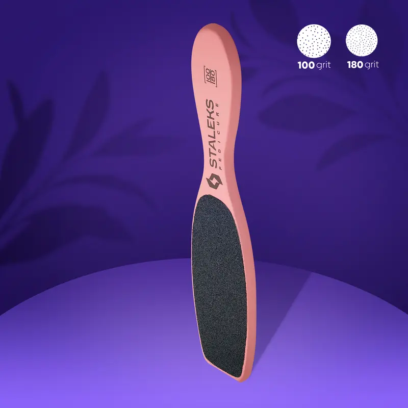 STALEKS BEAUTY & CARE 20 TYPE 3 Ahşap, iki taraflı ayak törpüsü, 100/180 grit