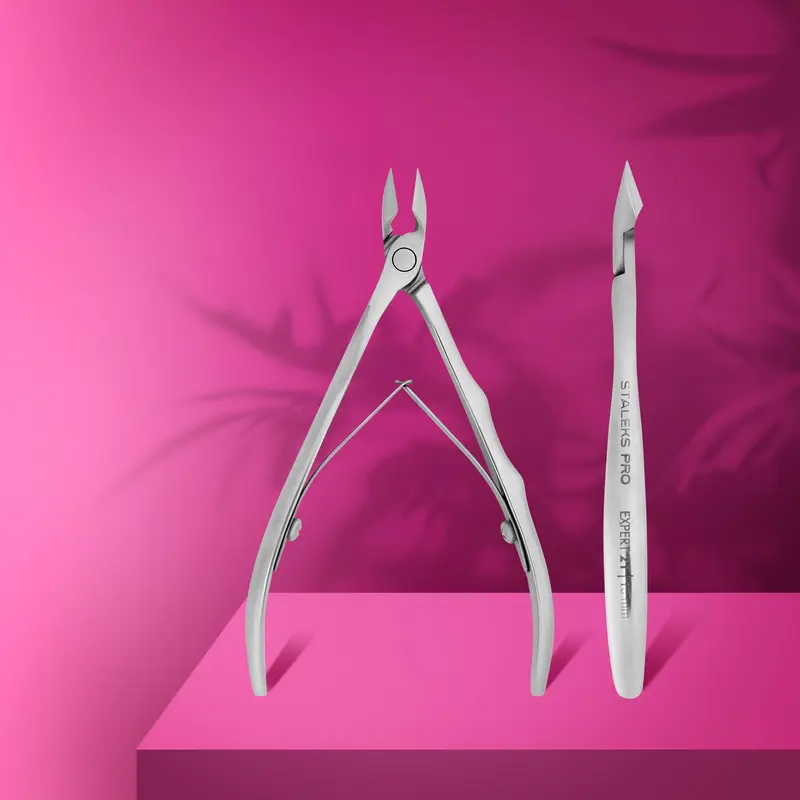 STALEKS EXPERT 21 Profesyonel tirnak eti pensi, 10 mm