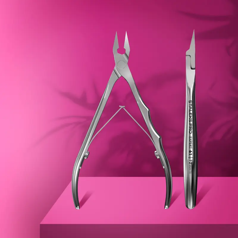 STALEKS EXPERT 61 Profesyonel batık tırnak pensi, 12 mm