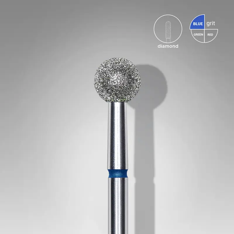 STALEKS EXPERT Elmas freze "top" mavi, çap 5 mm