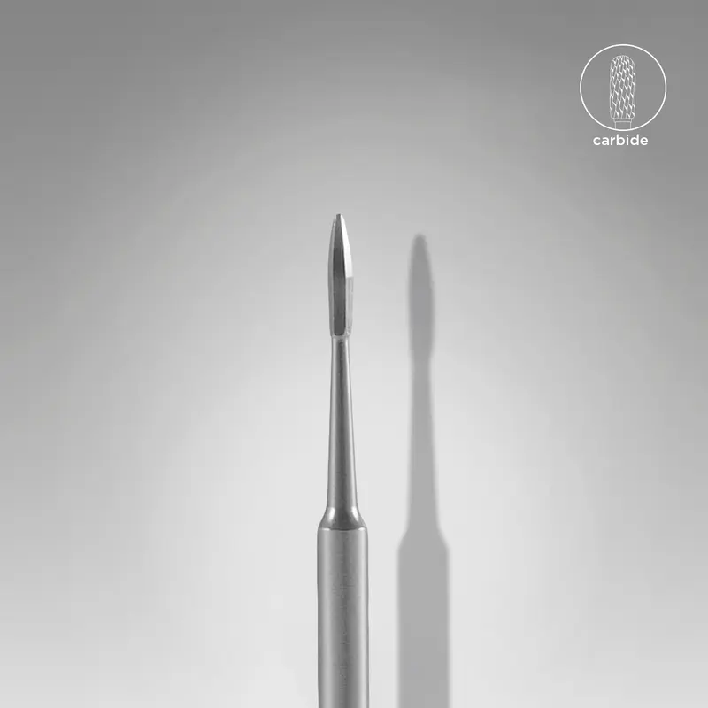 STALEKS EXPERT Sert alaşım nail cleaner frezesi, çap 1,2 mm, çalışma kısmı 5,9 mm